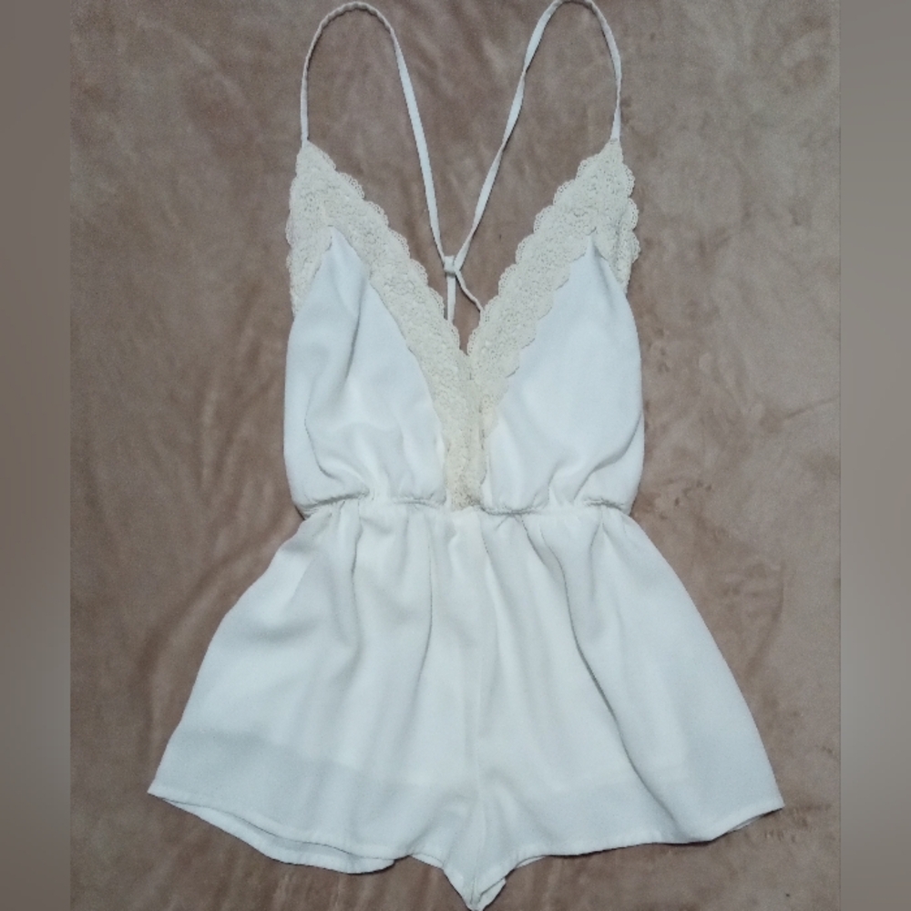 Medium b-sharp Bare back short/ romper/ jumpsuit